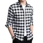 Black & White Check Shirt